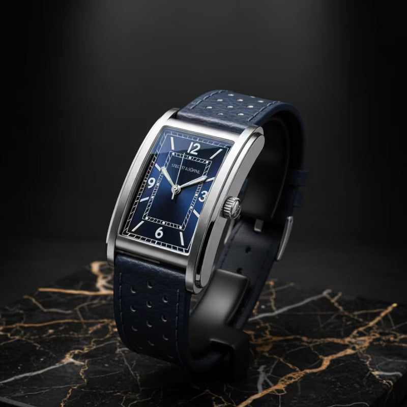 Pulseira De Couro Do Virtus Blue — Conforto E Elegância Executiva
