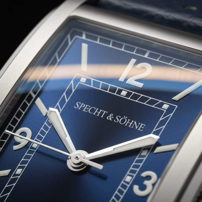 Virtus Blue — Material Premium, Safira E Resistência 5 ATM